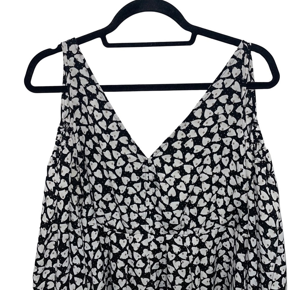 Disney's Alice Through The Looking Glass Happy Hearts Off Shoulder Dress Sz Xl View 4